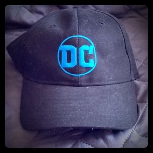 dc comics logo hat